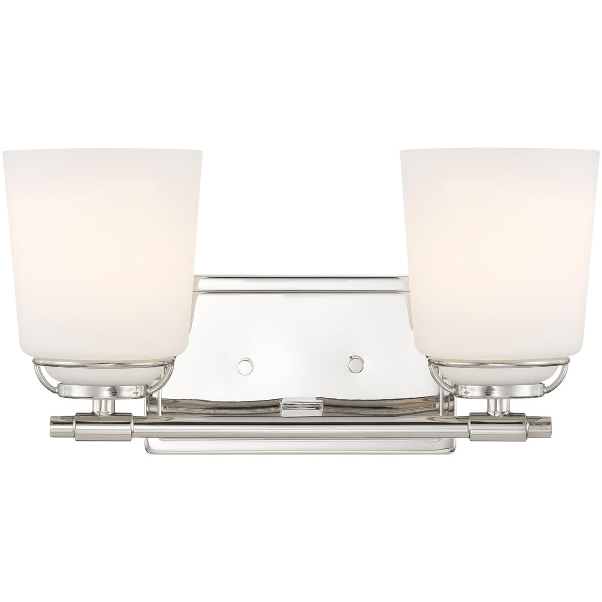 Designers Fountain D291M-2B-PN Stella 2 Light 14.25 inch Polished Nickel Vanity Light Wall Light