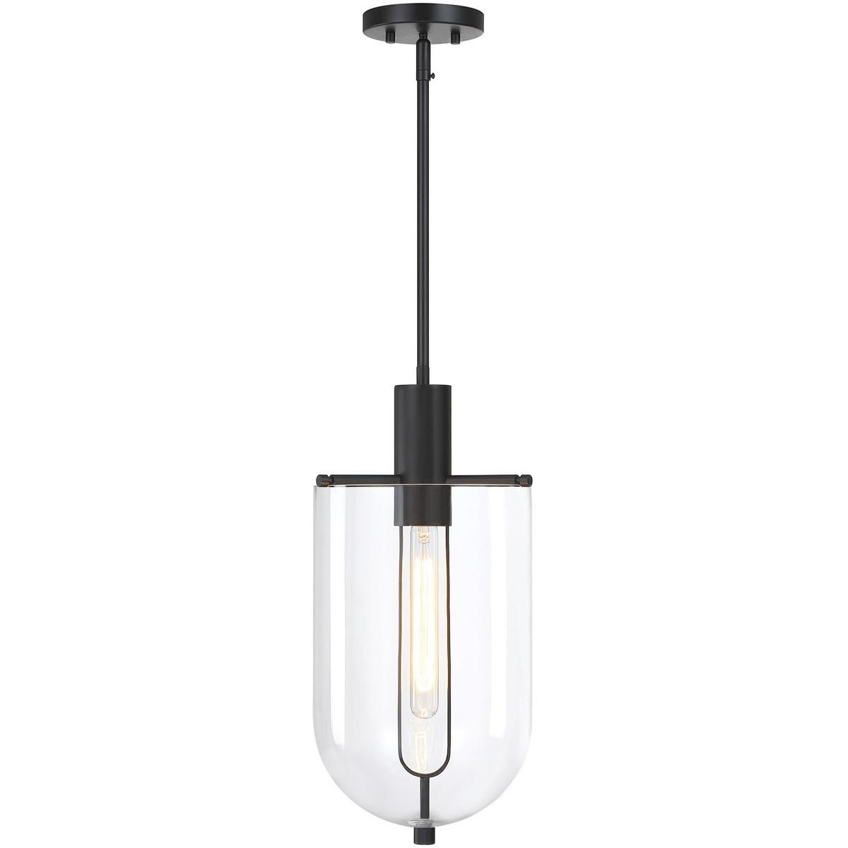 Designers Fountain D332M-10P-MB Skylar LED 10 inch Matte Black Down Pendant Ceiling Light