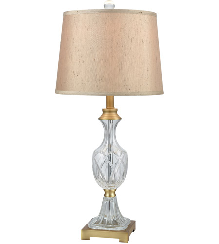 gold brass table lamp