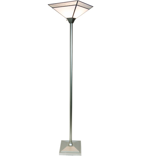 Dale Str16226 Evelyn 72 Inch, Silver Torchiere Floor Lamp