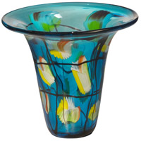 Dale Tiffany AV14081 Evelyn 10 X 10 inch Hand Blown Art Glass Vase photo thumbnail