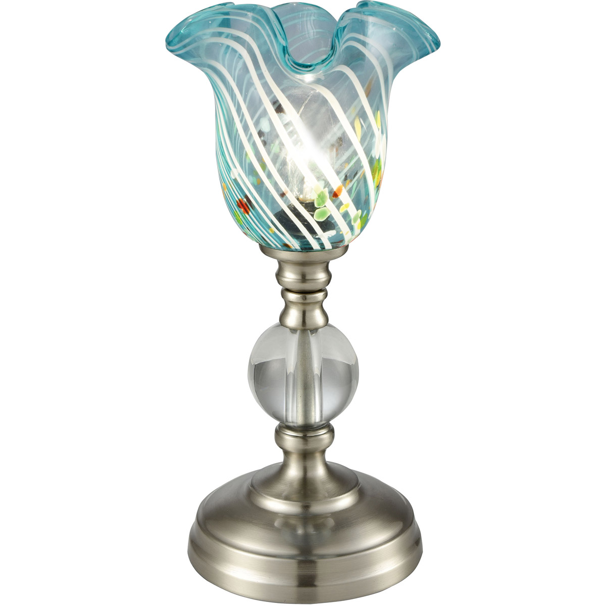 Dale Tiffany SAA16167 Uplight Table Lamp Brushed Nickel eBay