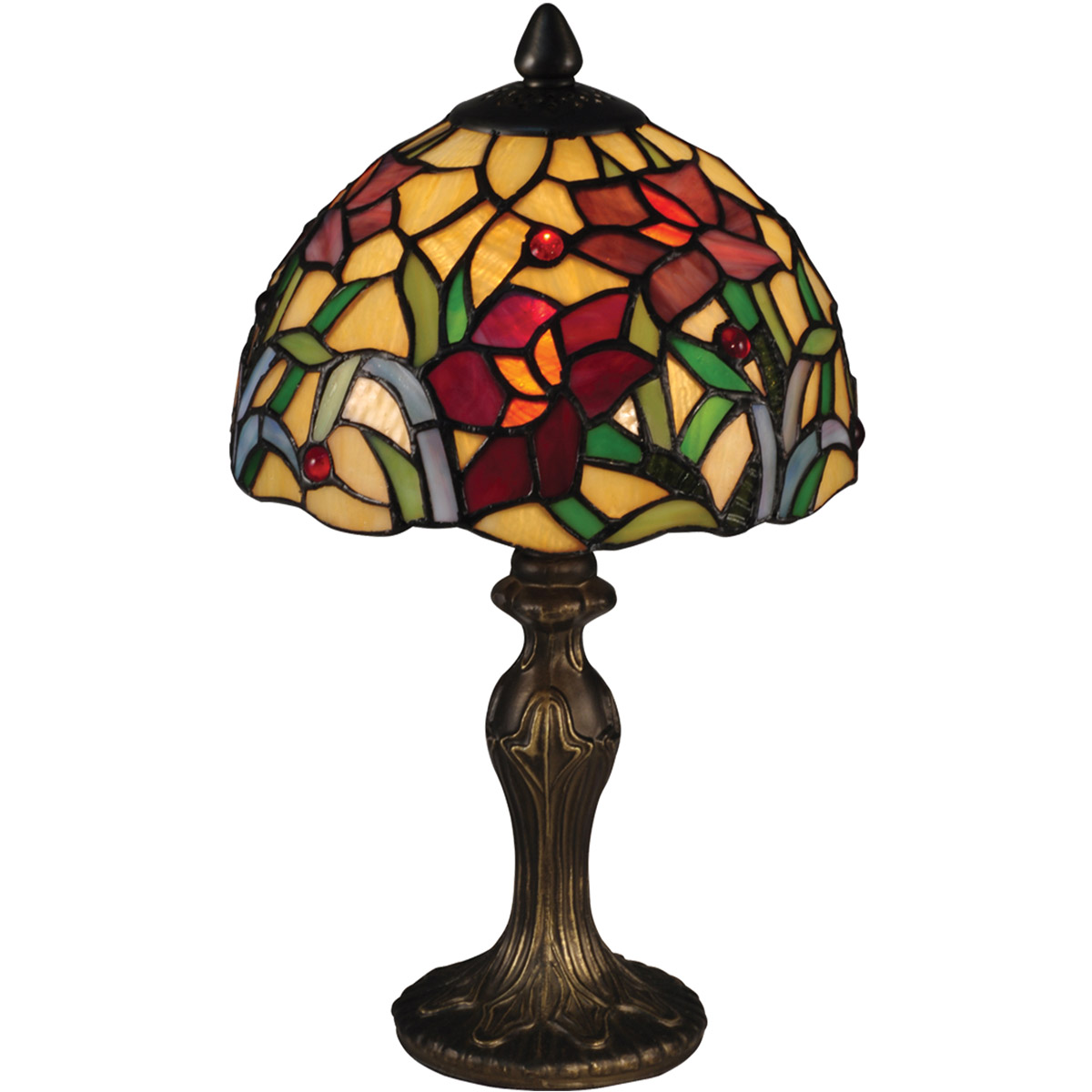 Dale Tiffany TA15087 Evelyn Table Lamp Antique Brass eBay