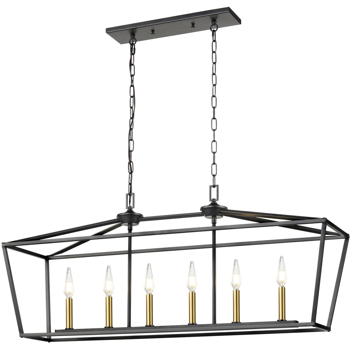 DVI DVP30102MF+GR Lundy's Lane Linear Ceiling Light in Multiple Finishes and Graphite