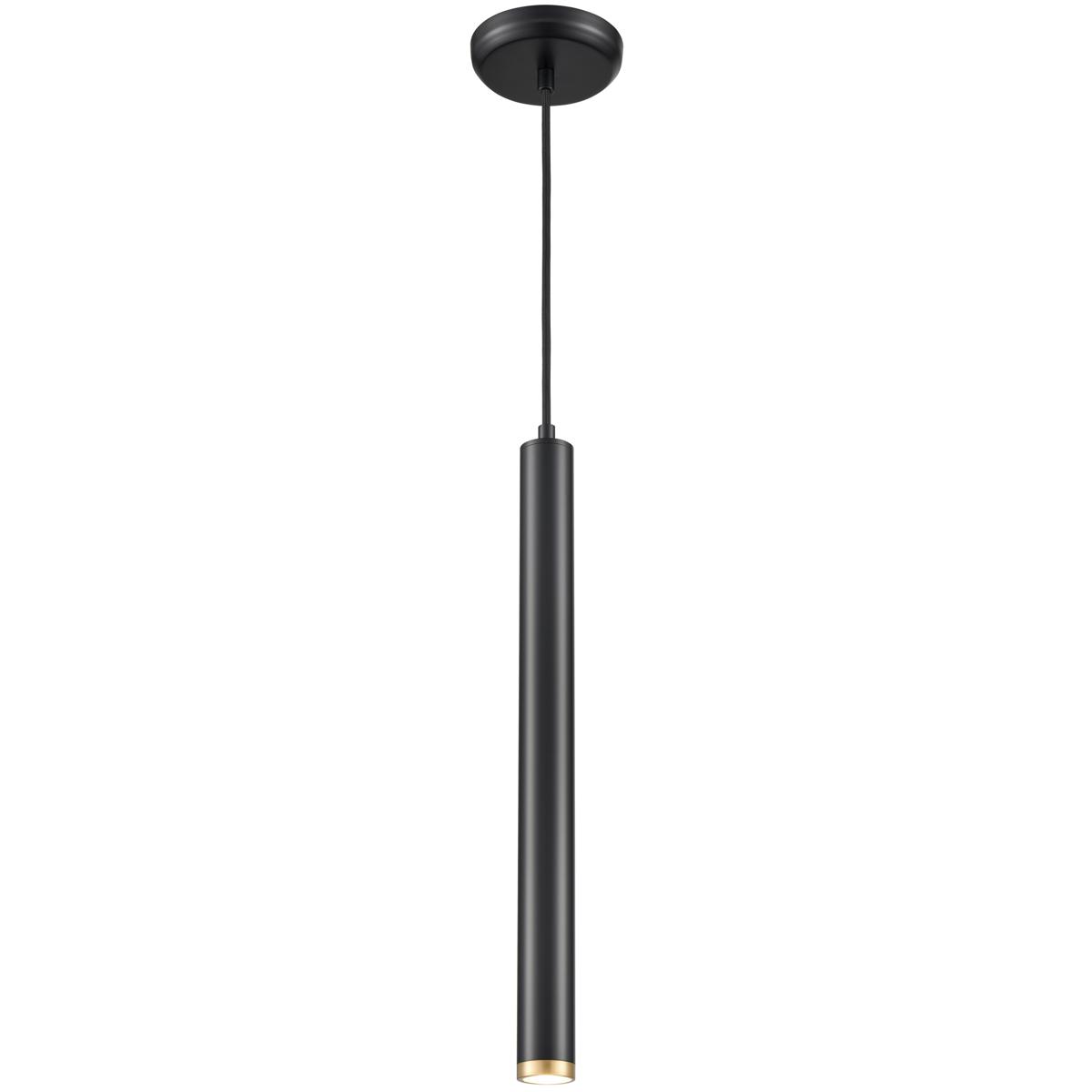 DVI DVP45119MF+EB Baffin 1 Light 1.5 inch Multiple Finishes and Ebony Pendant Ceiling Light