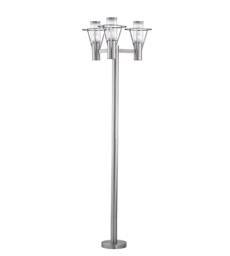 Outdoor Stainless Steel Garden Post Light Lamp Post Ip44 Lighting Eglo 