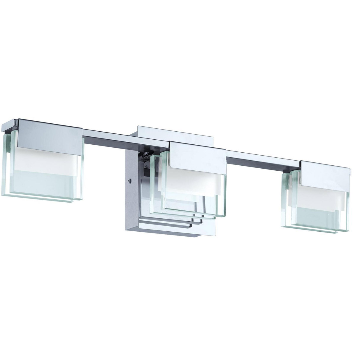 Eglo 203207A Vicino 3 Light 21.25 inch Chrome Bath Vanity Wall Light