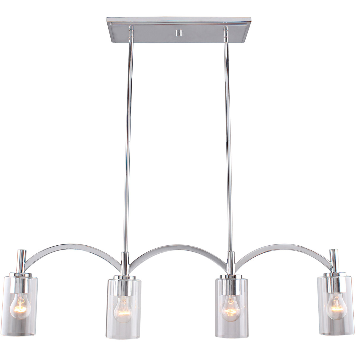Eglo 203743A Devora Linear Pendant Ceiling Light