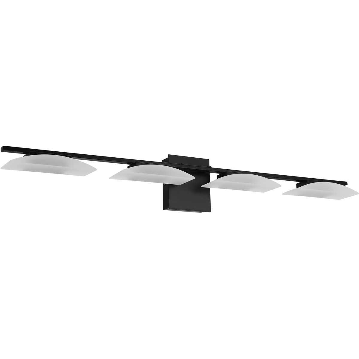 Eglo 204047A Matrass 3 LED 39.37 inch Matte Black Bath Vanity Wall Light