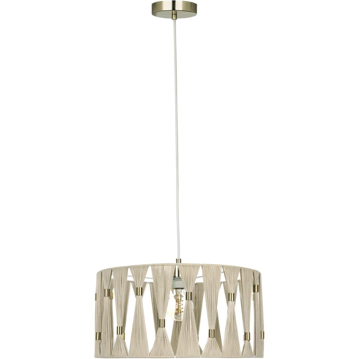 Eglo 205817A Macclenny 1 Light 18.9 inch Brushed Gold Pendant Ceiling Light