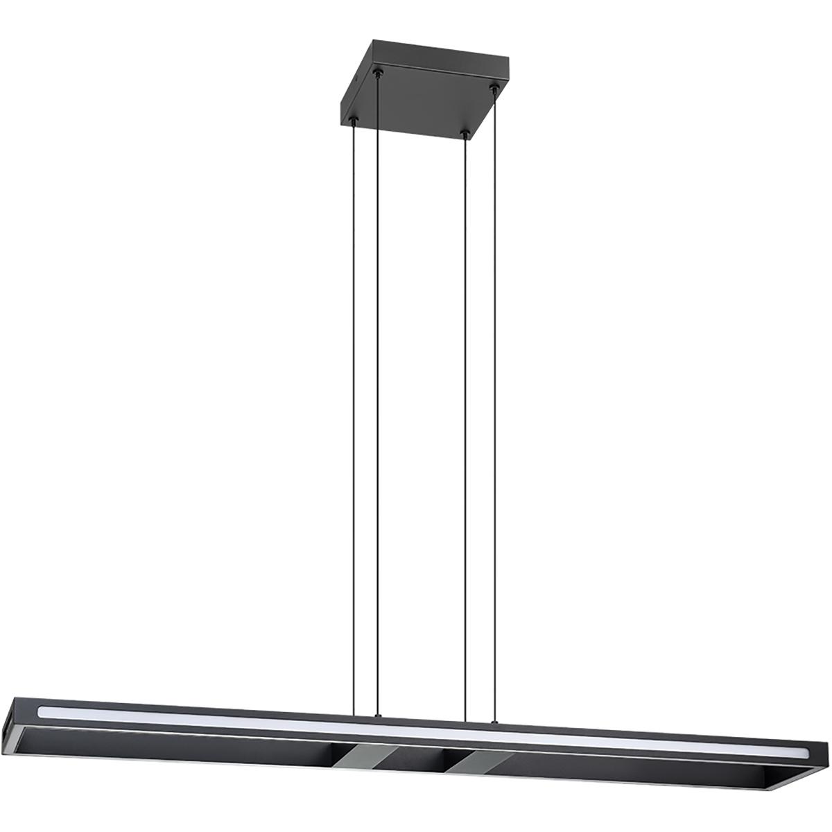 Eglo 206018A Salvilanas LED 8 inch Black Pendant Ceiling Light