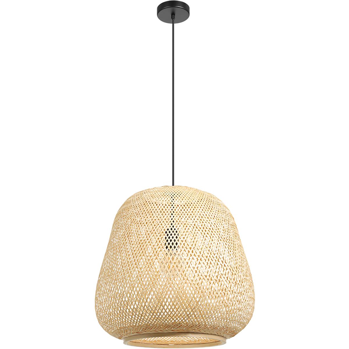 Eglo 206044A Dembleby 1 Light 20 inch Black Pendant Ceiling Light