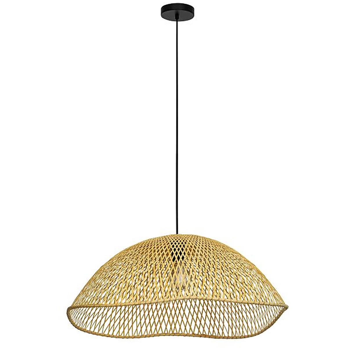 Eglo 390236A Sambucona 1 Light 28.35 inch Matte Black Pendant Ceiling Light
