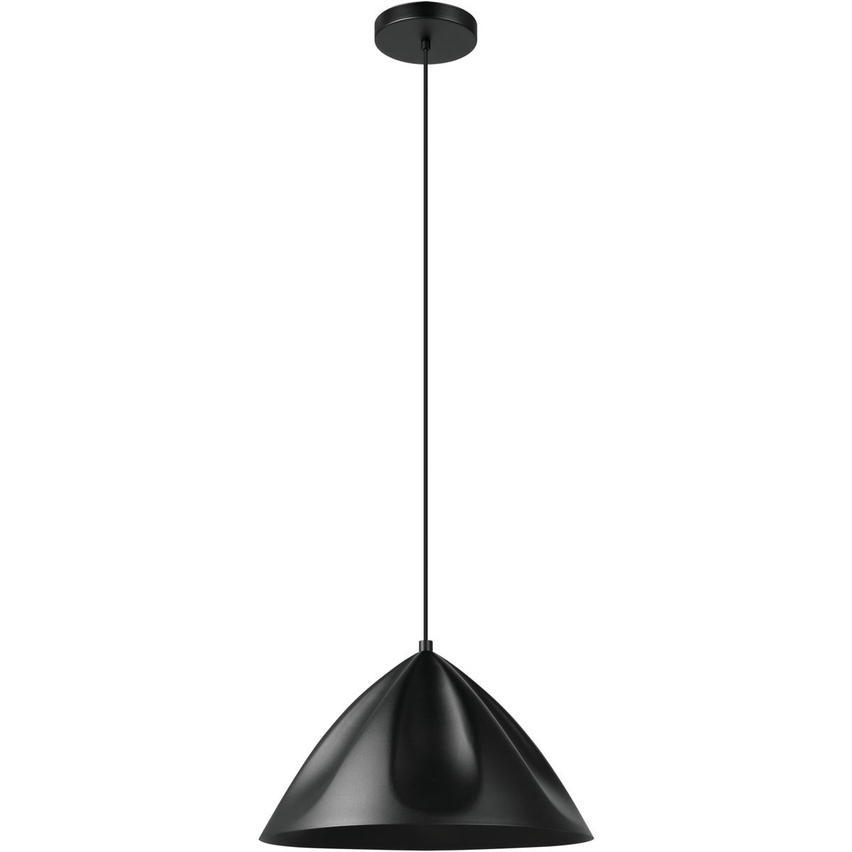 Eglo 900835A Podere 1 Light 16.54 inch Black Pendant Ceiling Light