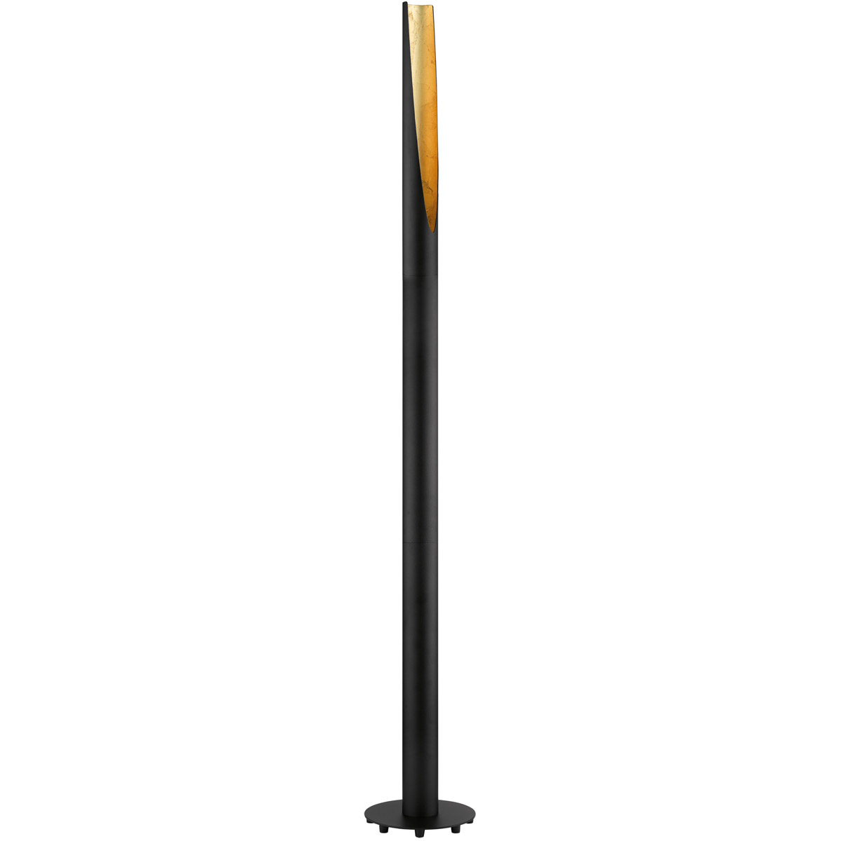 black and gold floor lamp