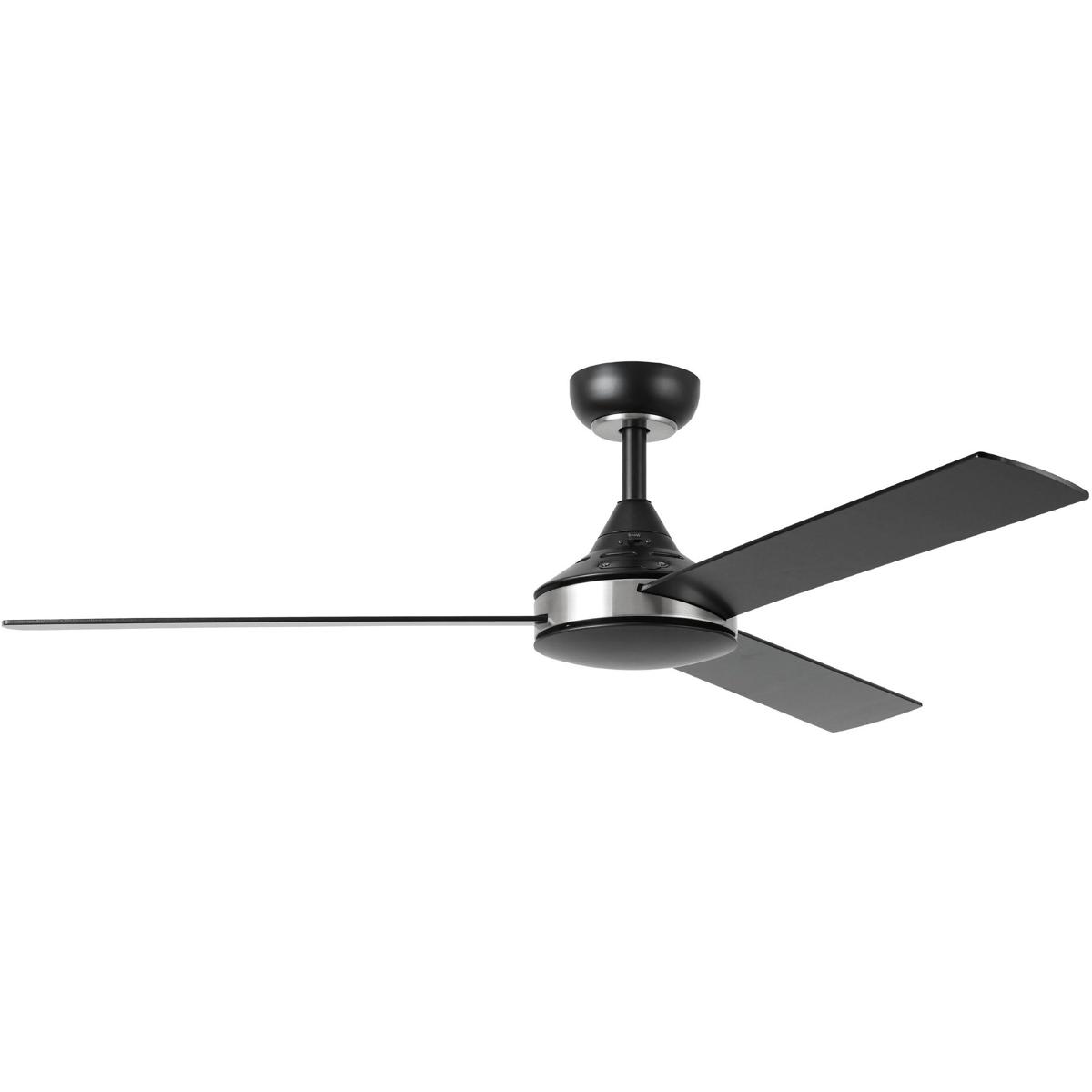 Eglo 235001-5223A Pierport 52 inch Black Ceiling Fan