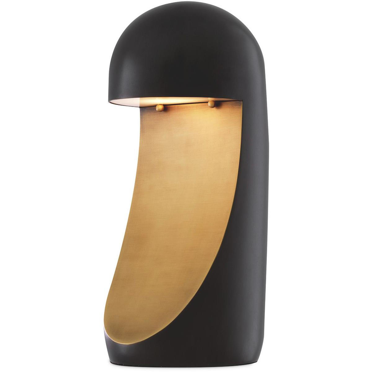 Eichholtz 116777UL Arion 15.75 inch 3 watt Bronze Highlight and Antique Brass Table Lamp Portable Light