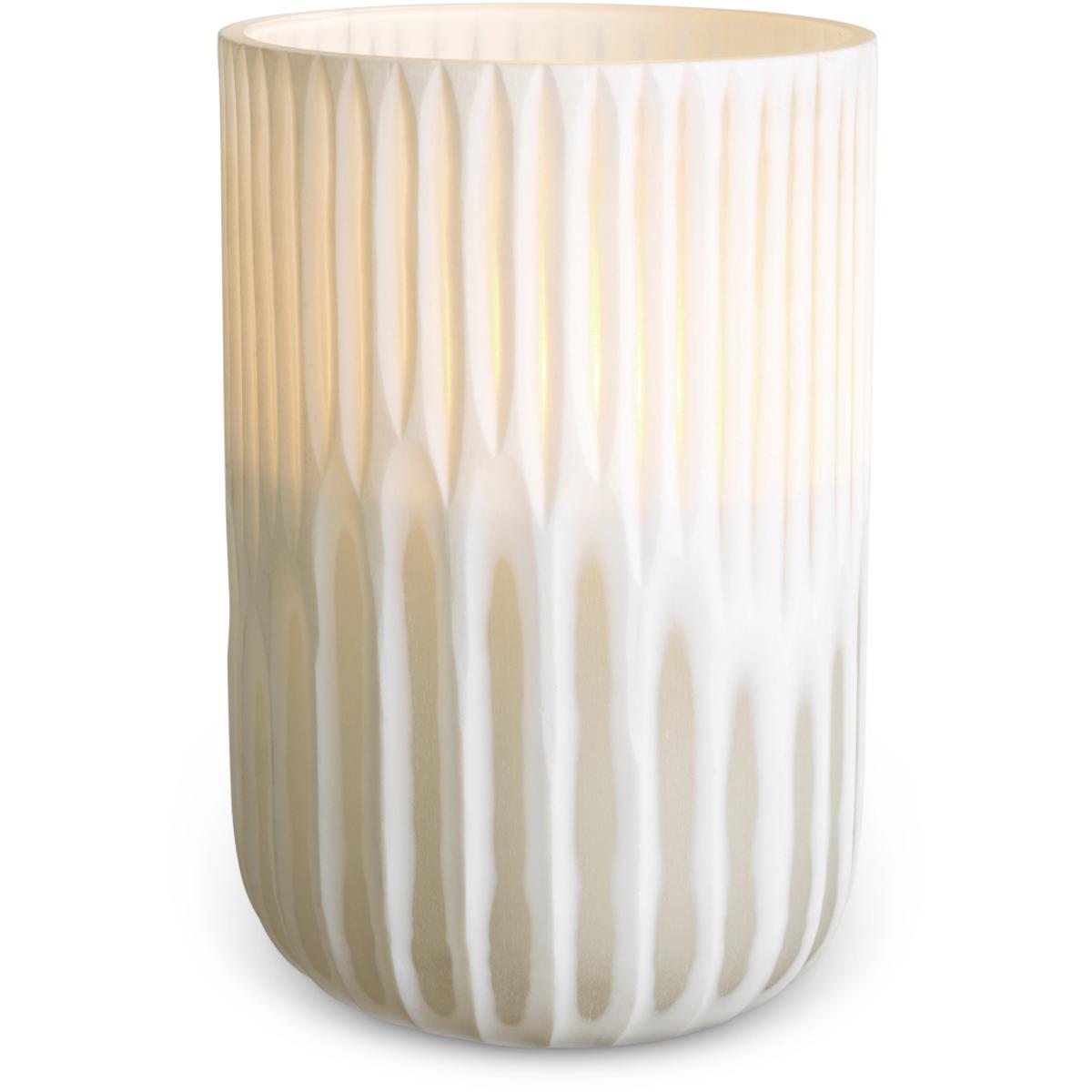 Ethnicraft Hurricane Westgrove S Off-White Glass