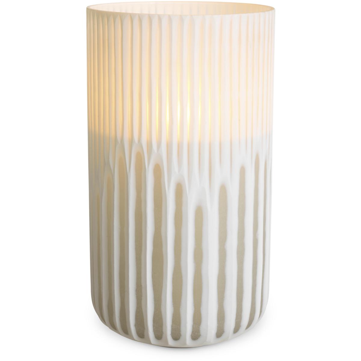 Ethnicraft Hurricane Westgrove L Off-White Glass