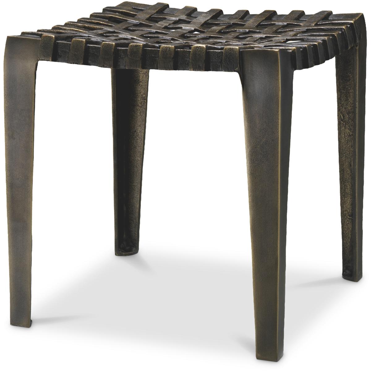 Eichholtz 120097 Blackwell 15.75 inch Antique Bronze Stool