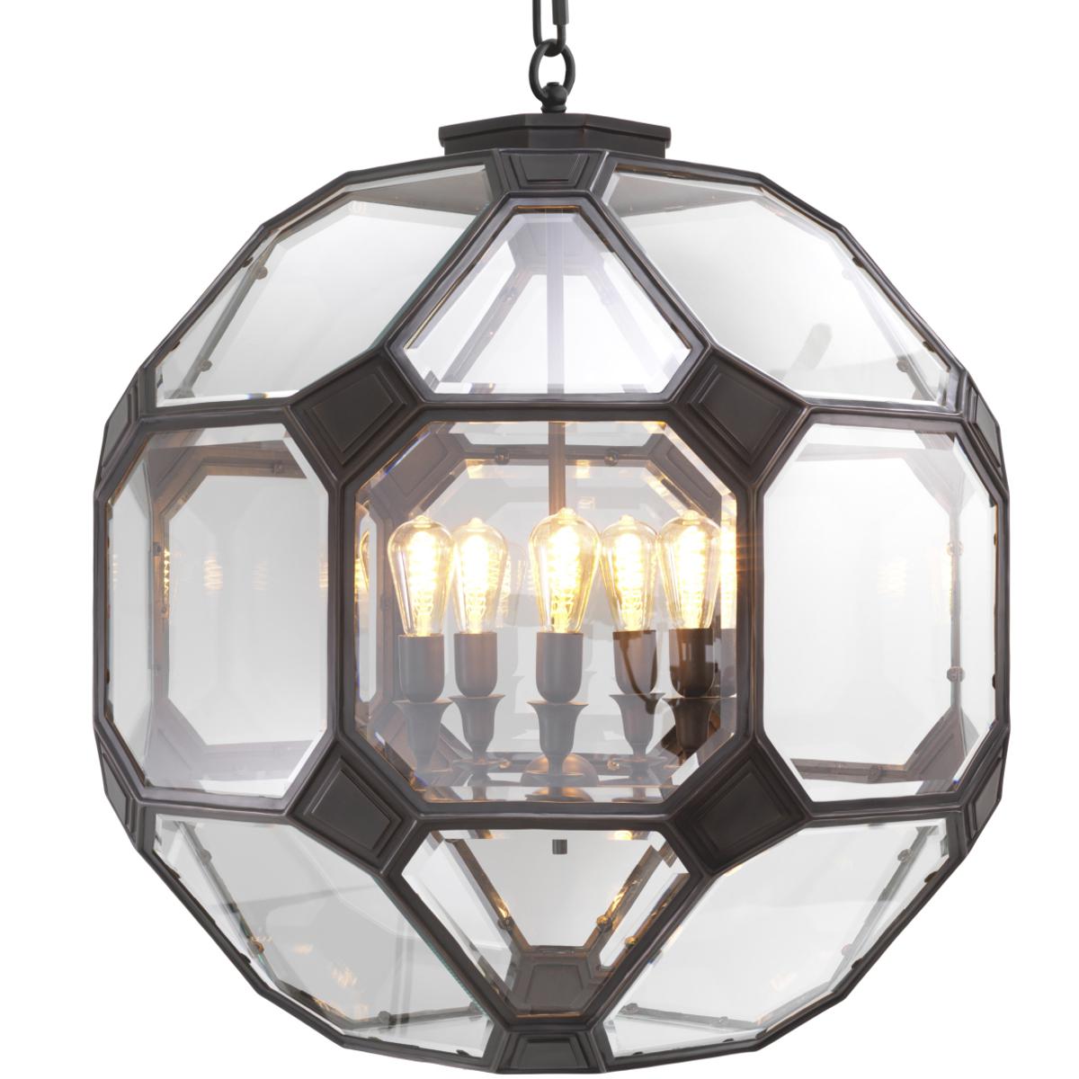 Eichholtz 120290UL Olympia 5 Light 31.5 inch Bronze Highlight Pendant Ceiling Light