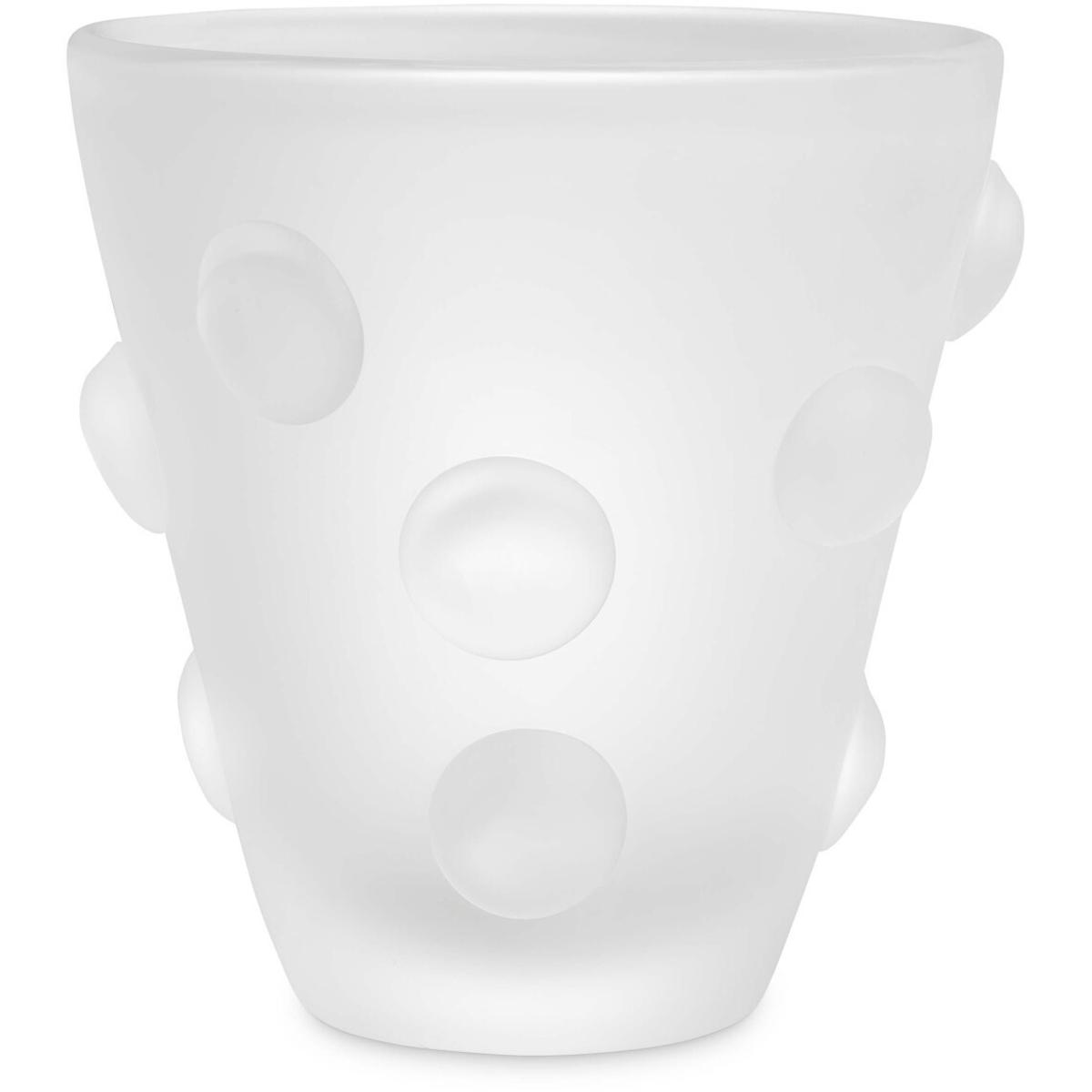Ethnicraft Vase Evander Frosted White Glass