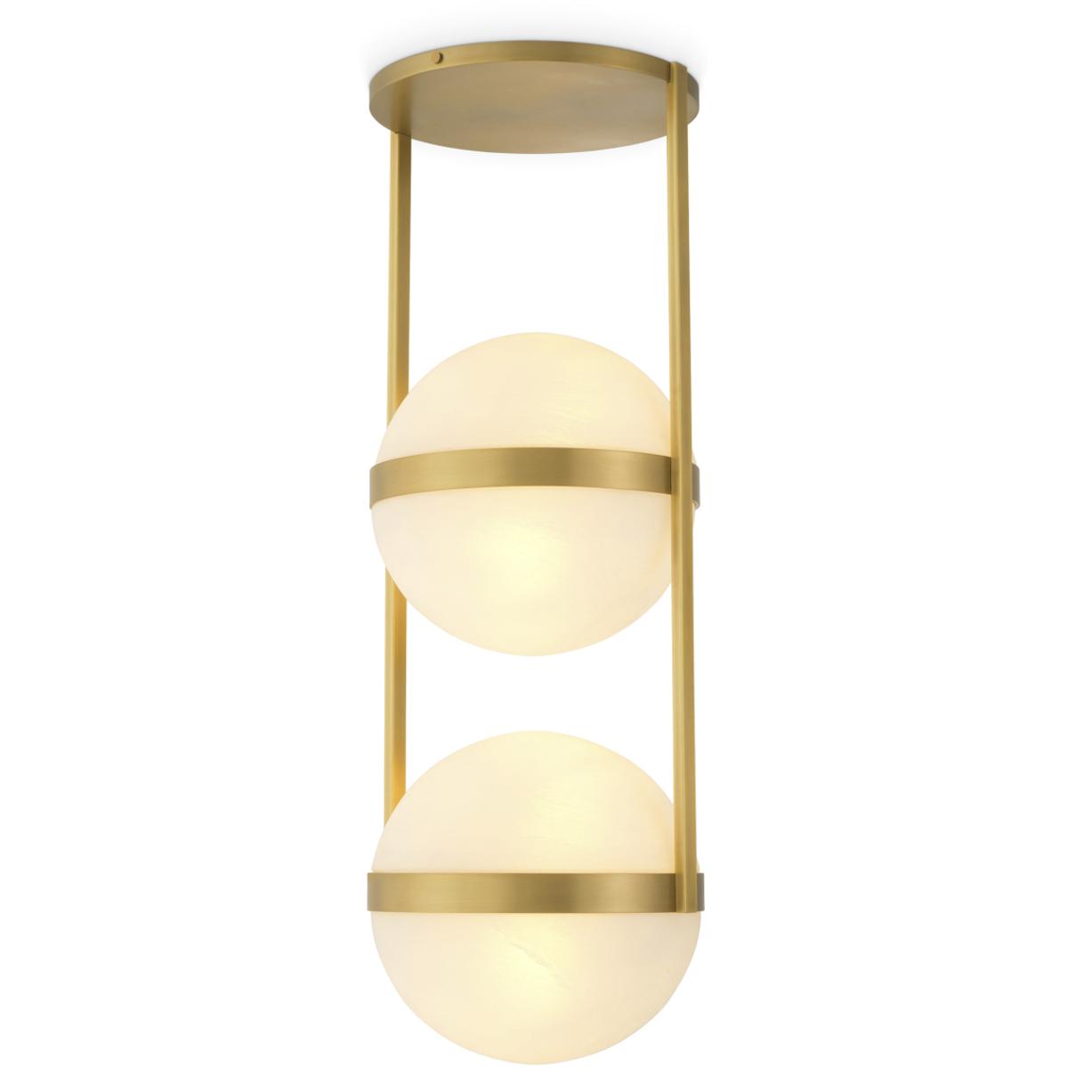 Eichholtz 118935UL Dover 8 Light 14.96 inch White Glass Ceiling Lamp Ceiling Light