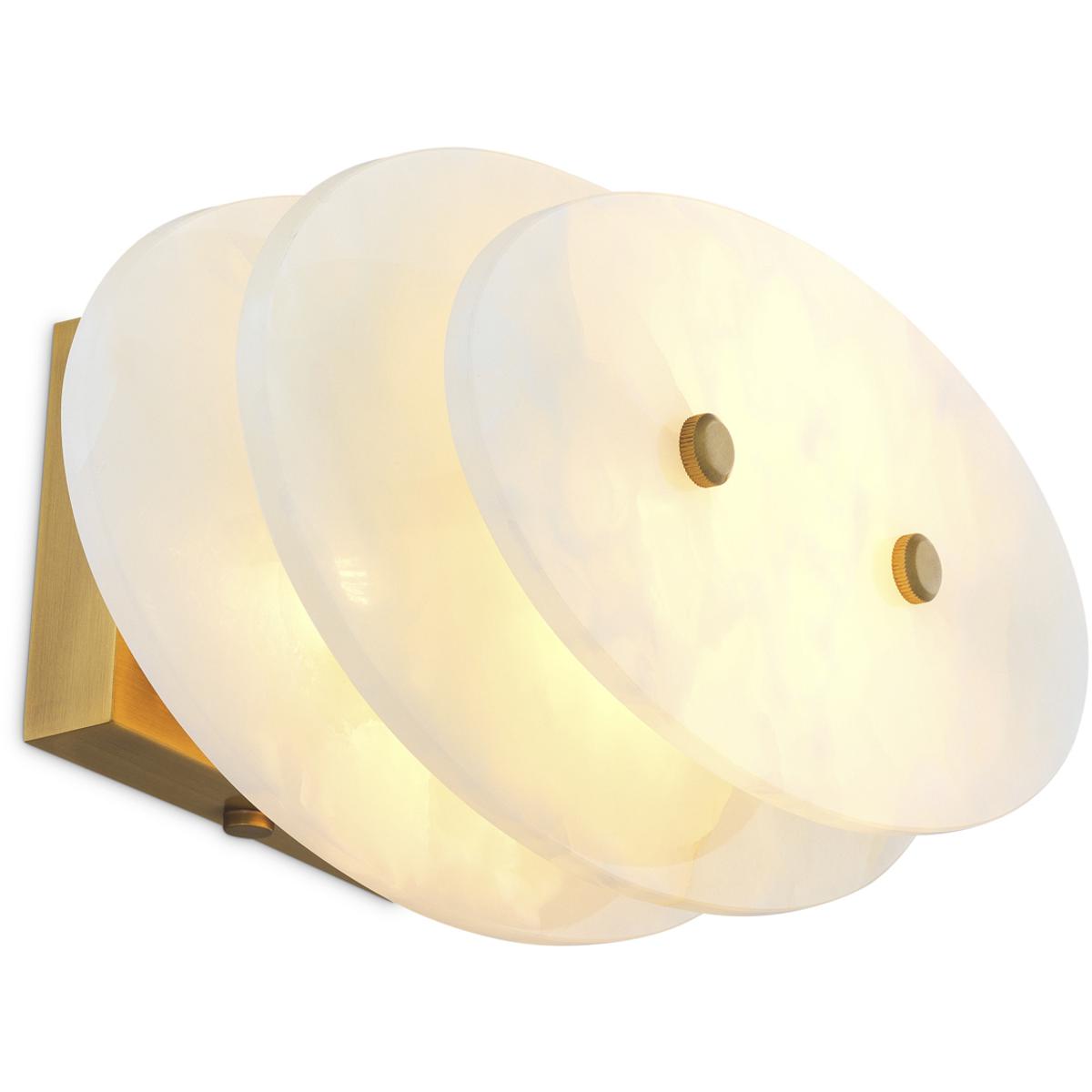 Eichholtz 120343UL Ellery 1 Light 11.02 inch Onyx Wall Lamp Wall Light
