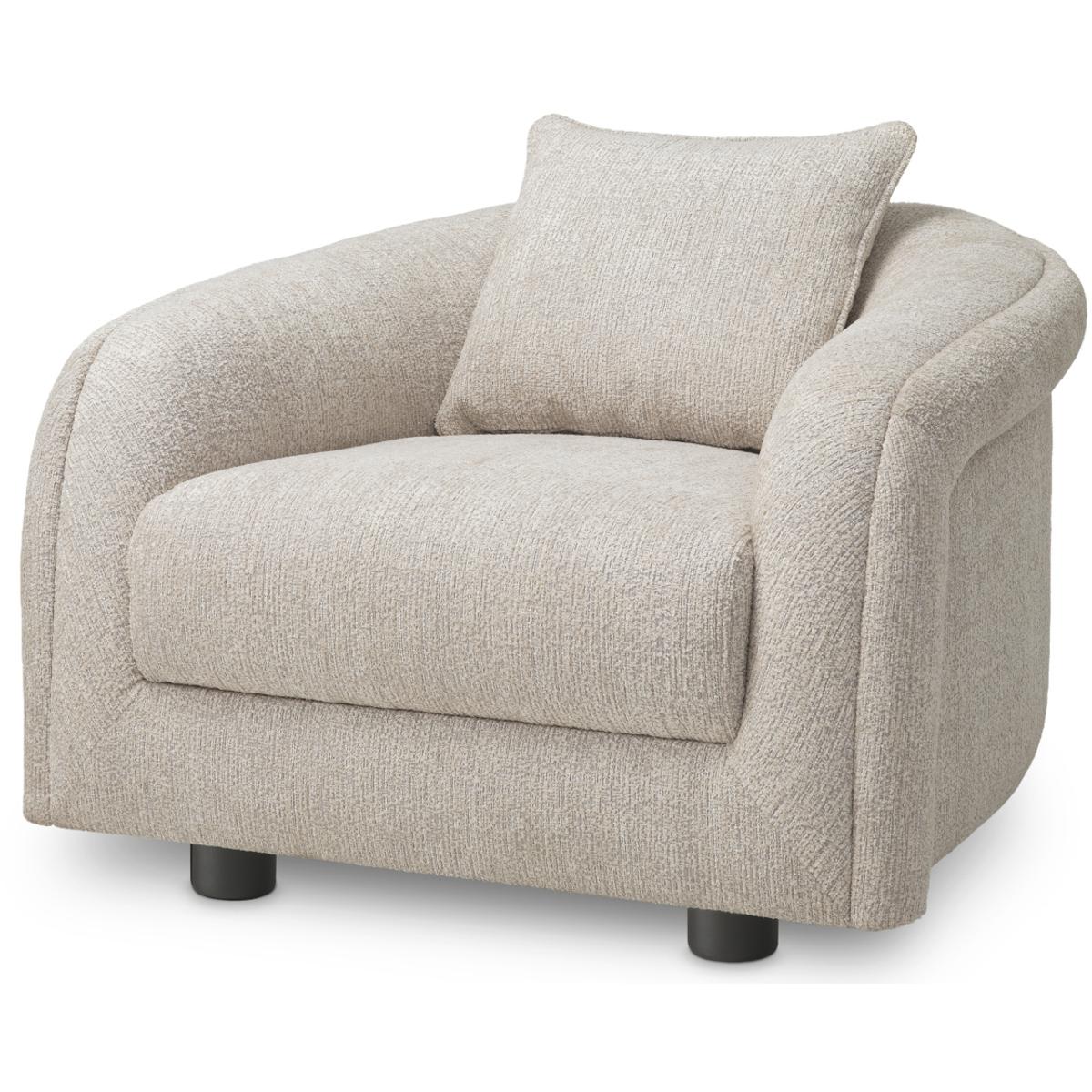 Eichholtz 120619 Avenza Greyfort Light Grey Armchair