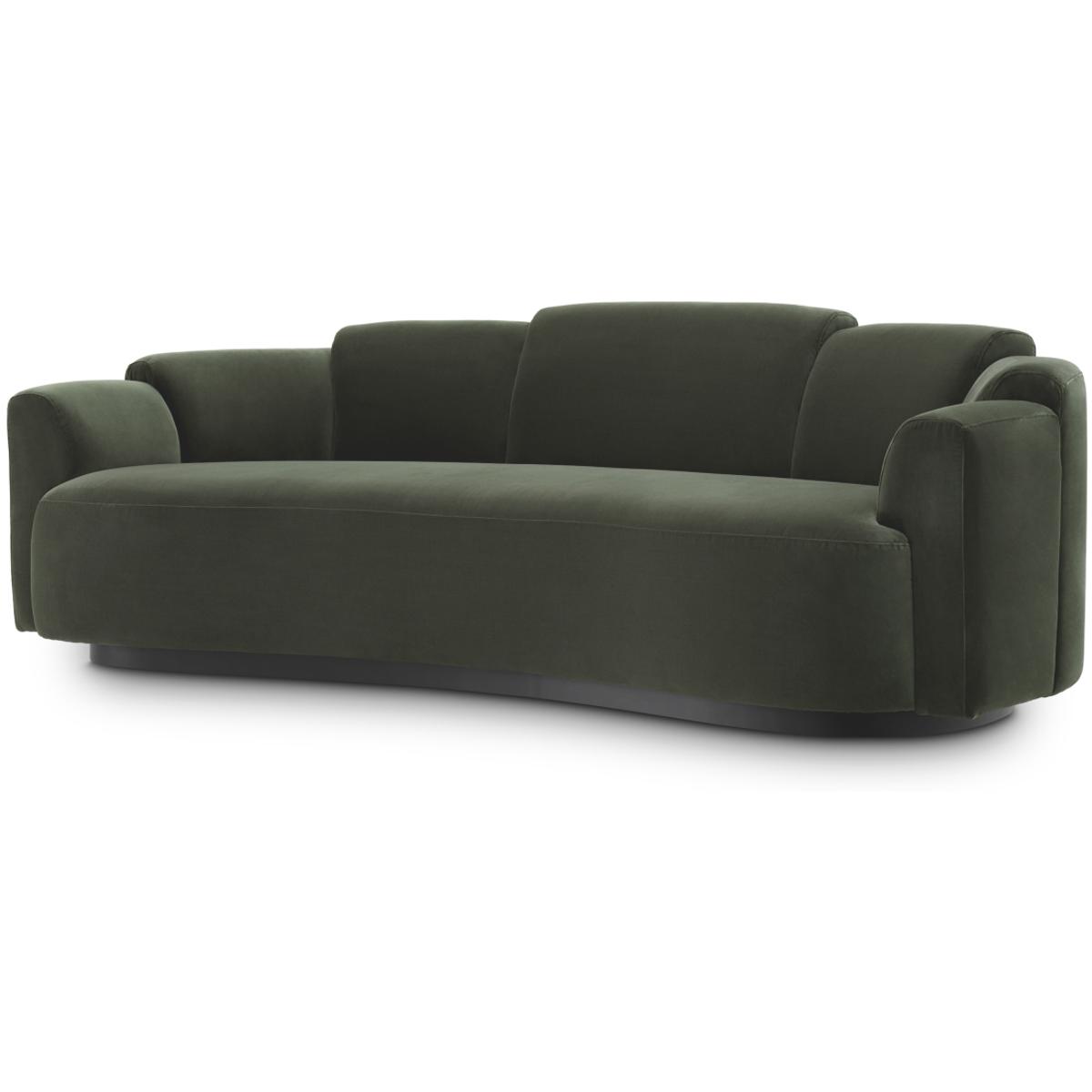 Eichholtz A120078 Marbella Torrin Green Velvet Sofa