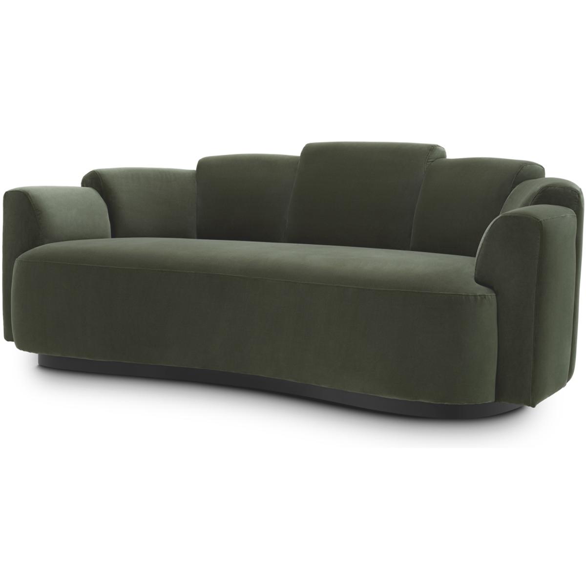 Eichholtz A120079 Marbella Torrin Green Velvet Sofa