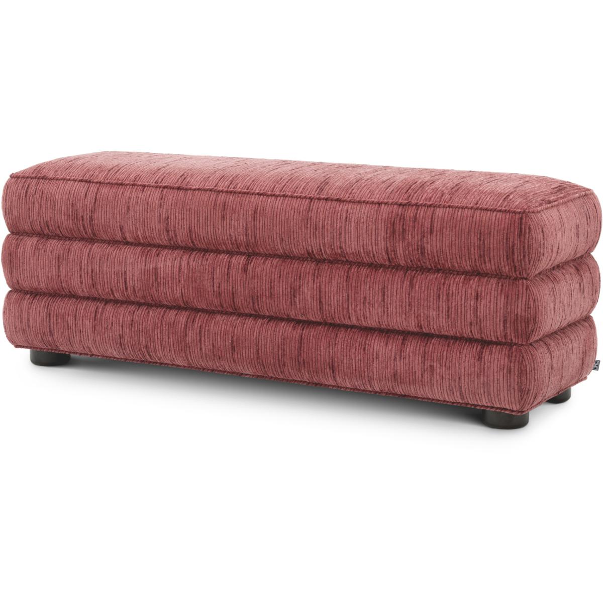 Eichholtz A120631 Helmsley Terren Bordeaux Bench