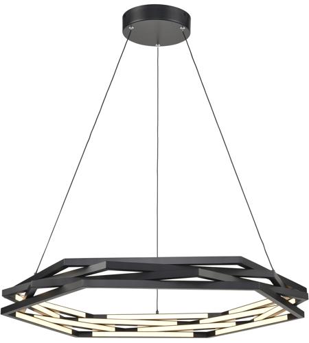 Elk Home 85086/LED Catana LED 32 inch Matte Black Pendant Ceiling Light