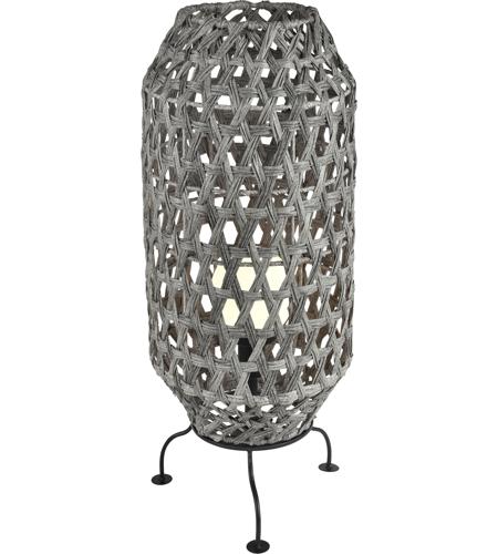 Elk Home H0019-8574 Banaue 36 inch 7.00 watt Gray Outdoor Table Lamp