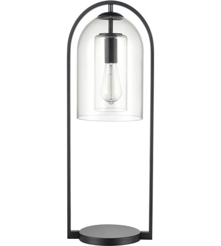 Elk Home S0019-9580 Bell Jar 28 inch 60.00 watt Matte Black Desk Lamp Portable Light s0019-9580_alt1.jpg