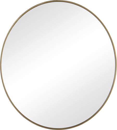 Elk Home S0056-9836 Delk 36 X 36 inch Brass Wall Mirror, Large photo