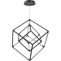 Elk Home 85145/LED Cube Squared LED 18 inch Matte Black Pendant Ceiling Light 85145-led_alt1.jpg thumb