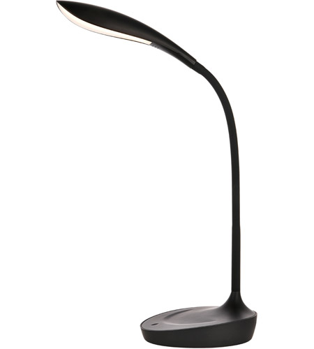 Elegant Lighting Ledds010 Illumen 25 Inch 5 Watt Matte Black Led