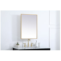 Elegant Lighting Mr572028brs Wyn 28 X 20 Inch Brass Medicine Cabinet