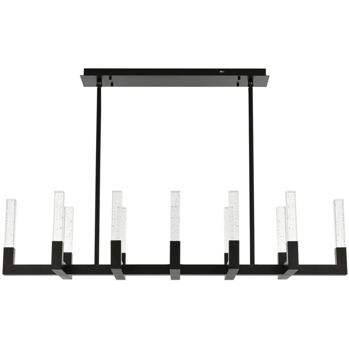 Elegant Lighting 1030G54BK Noemi 12 Light 12 inch Black Pendant Ceiling Light