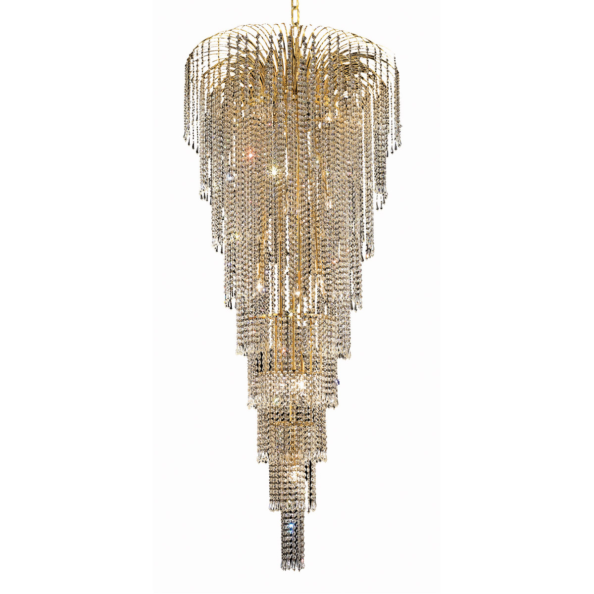 Asfour Crystal Chandelier Quality Gold Foyer Dining Room Lighting