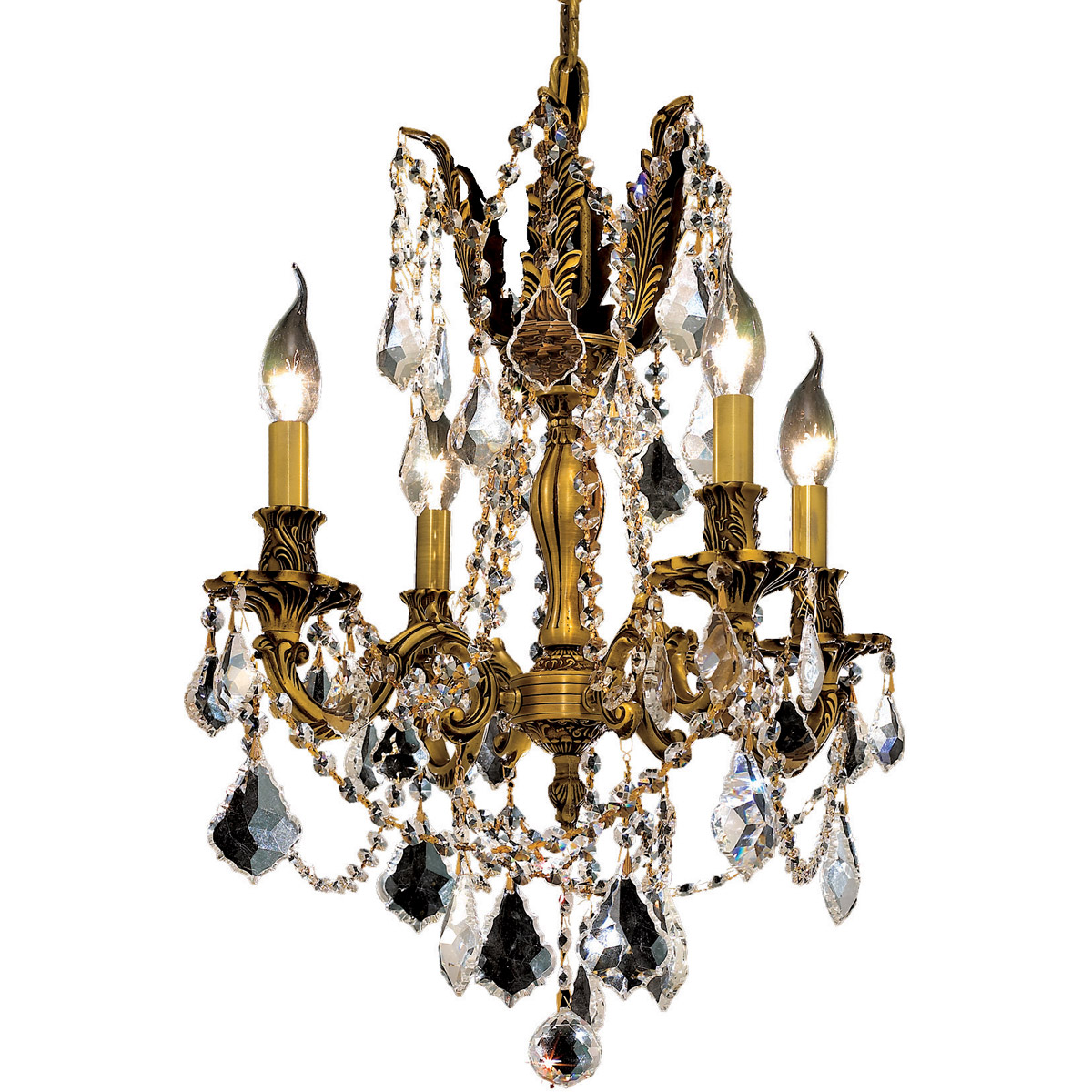 Made With Swarovski Crystal Chandelier French Gold Ceiling