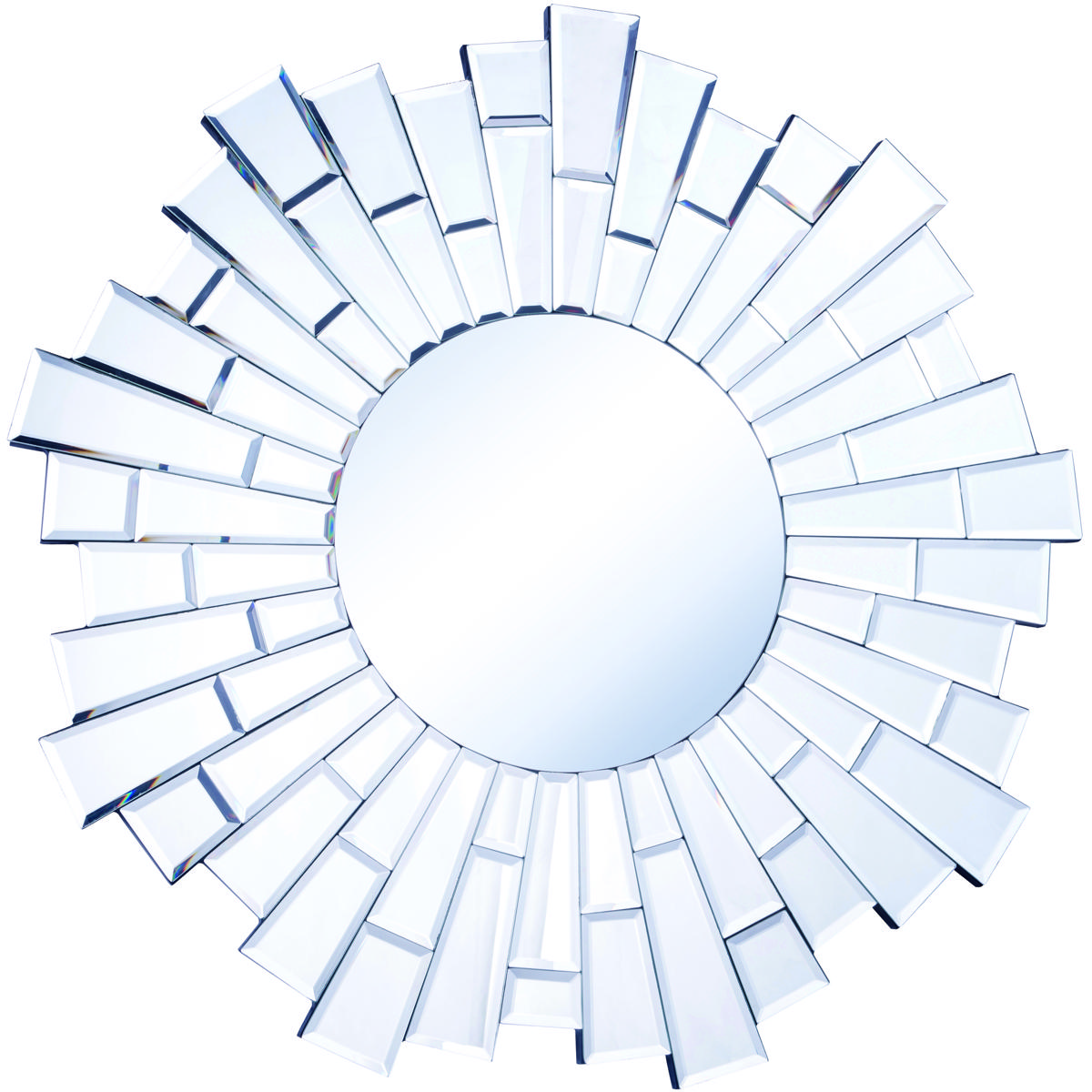 Elegant Lighting MR-3030 Modern 23.5 X 23.5 inch Clear Mirror Wall Mirror