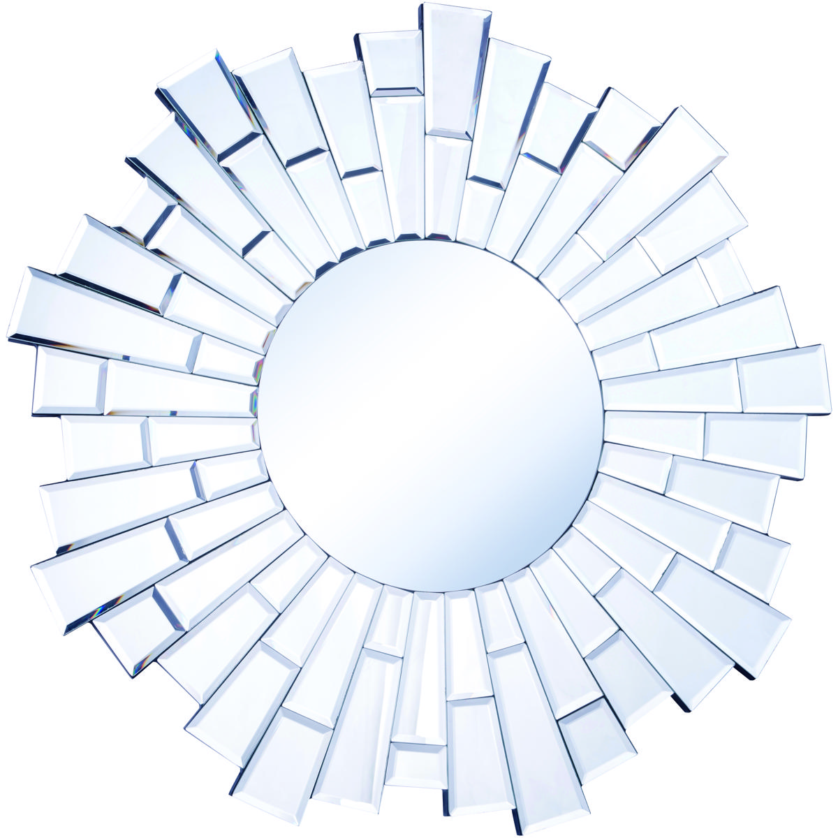 Elegant Lighting MR-3031 Modern 32 X 32 inch Clear Mirror Wall Mirror