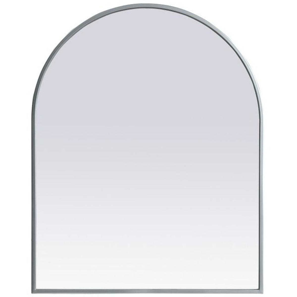 Elegant Lighting MR1A2430SIL Ayra 30 X 24 inch Silver Mirror