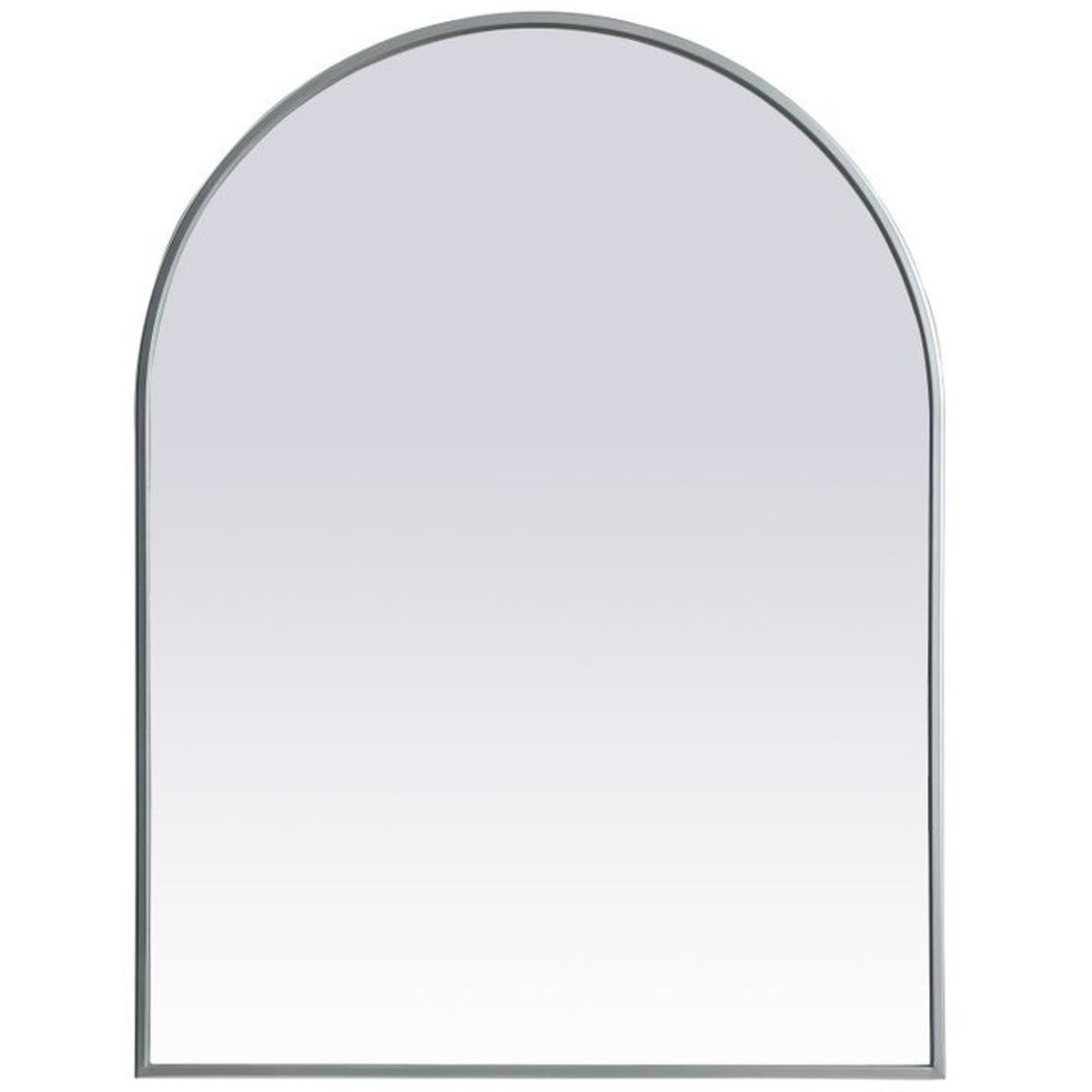 Elegant Lighting MR1A2736SIL Ayra 36 X 27 inch Silver Mirror