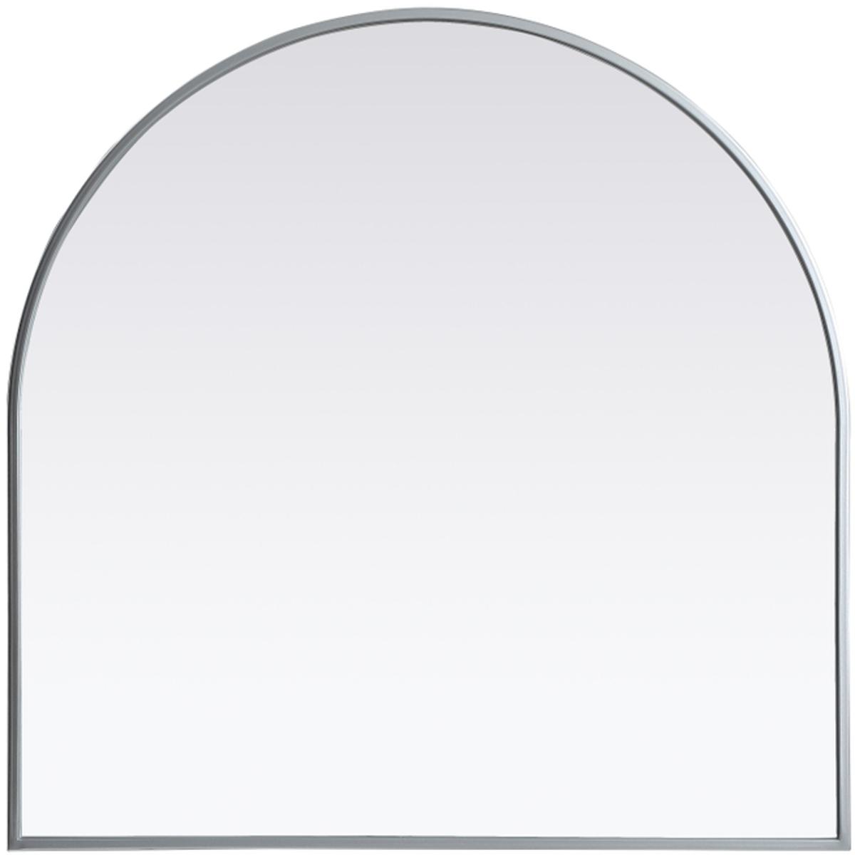 Elegant Lighting MR1A3030SIL Ayra 30 X 30 inch Silver Mirror