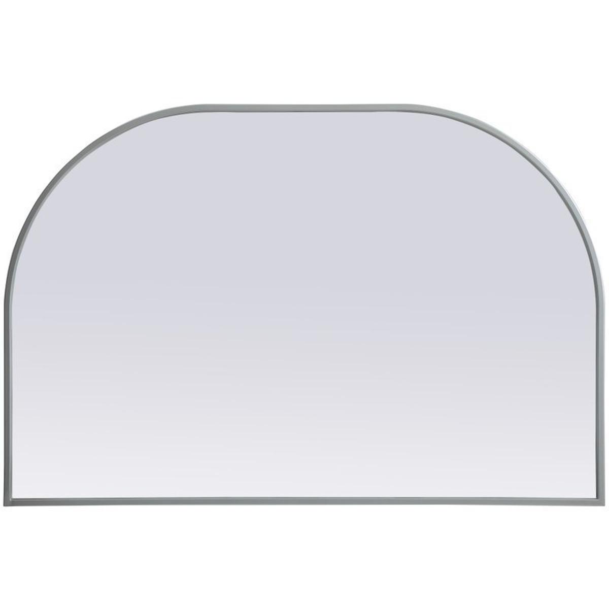 Elegant Lighting MR1B3624SIL Blaire 36 X 24 inch Silver Mirror