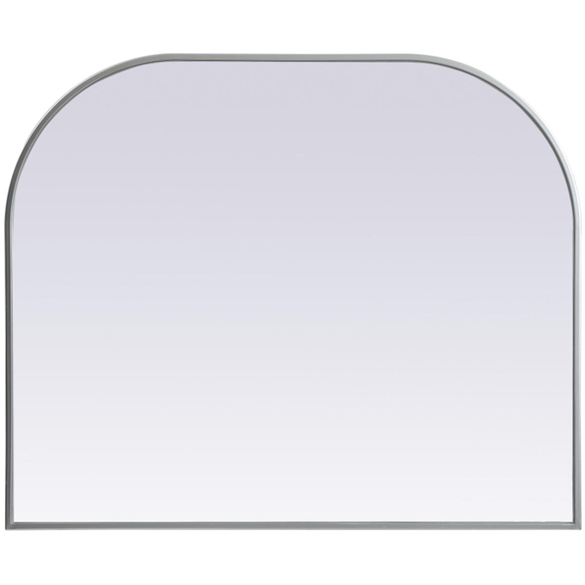 Elegant Lighting MR1B3630SIL Blaire 36 X 30 inch Silver Mirror