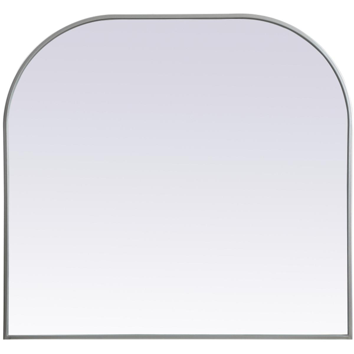 Elegant Lighting MR1B3634SIL Blaire 36 X 34 inch Silver Mirror